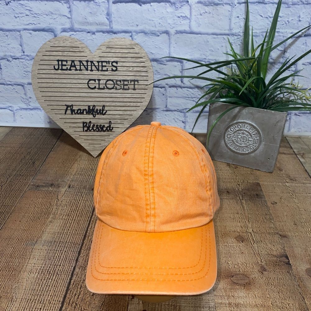 Dorfman Pacific Company Scala Classico Orange Baseball Cap Hat